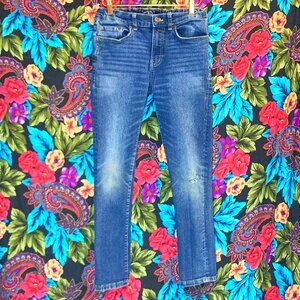BOY'S LUCKY BRAND DENIM JEANS BOYS SIZE 12 AUTHENTIC SKINNY RIPPED JEAN PANTS